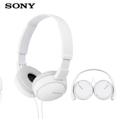 Sony/索尼 MDR-ZX110头戴式重低音耳机可折叠电脑手机音乐耳机