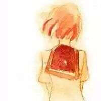 情侣头像 水彩旧时光