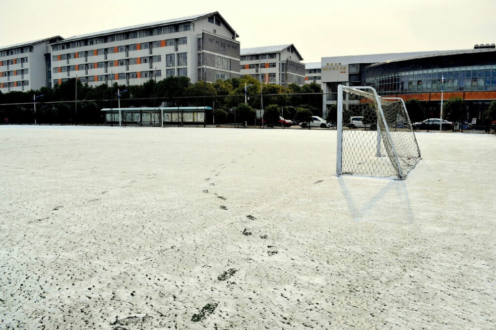 苏州大学独墅湖校区 20160123 初雪
cr 洛城客