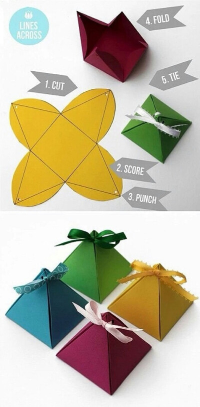 手工-纸盒·三棱锥