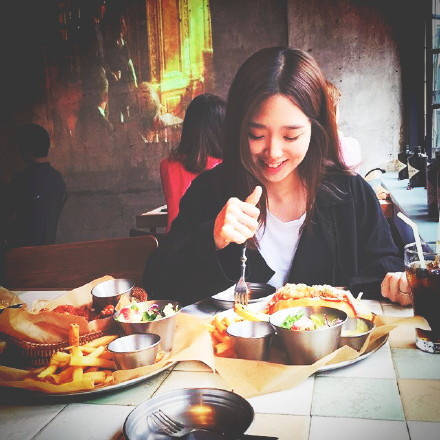 小清新女生头像吃货大餐