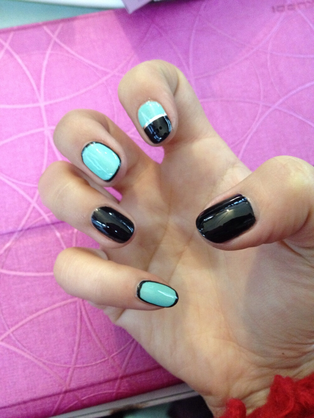 过年啦，别人做红的，我就来个绿的～