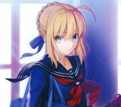 校服装 吾王 saber