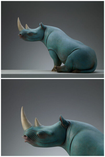 逐梦记-犀 DREAMS - RHINO
100 × 55 × 67 cm