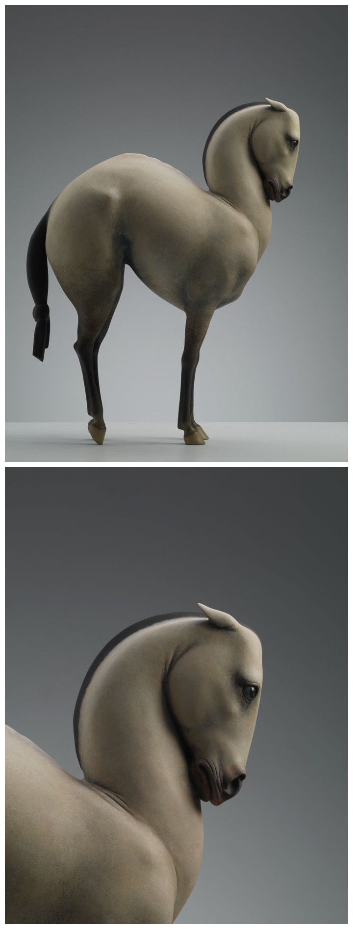 2010年毕业创作《马·戏》系列 . 马·戏一 HORSE.PLAY - 1
70 × 58 × 28 cm