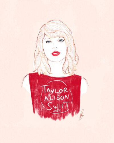 taylor swift art by claye_mance