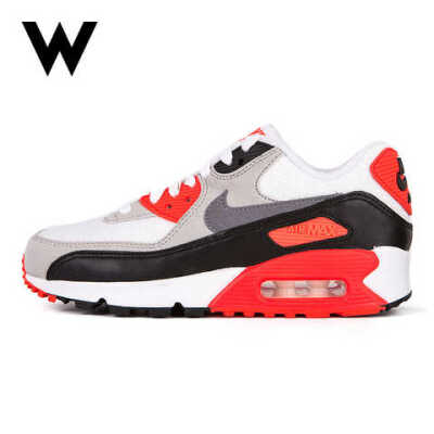 Nike Air Max 90 OG Infrared元年限定 女子气垫跑步鞋742455-100