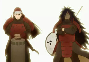 火影忍者  千手柱间  宇智波斑  柱斑  ≥﹏≤