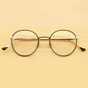 DIT.韩国纯钛超轻时尚金丝眼镜框复古文艺圆框小脸近视眼镜架B钛