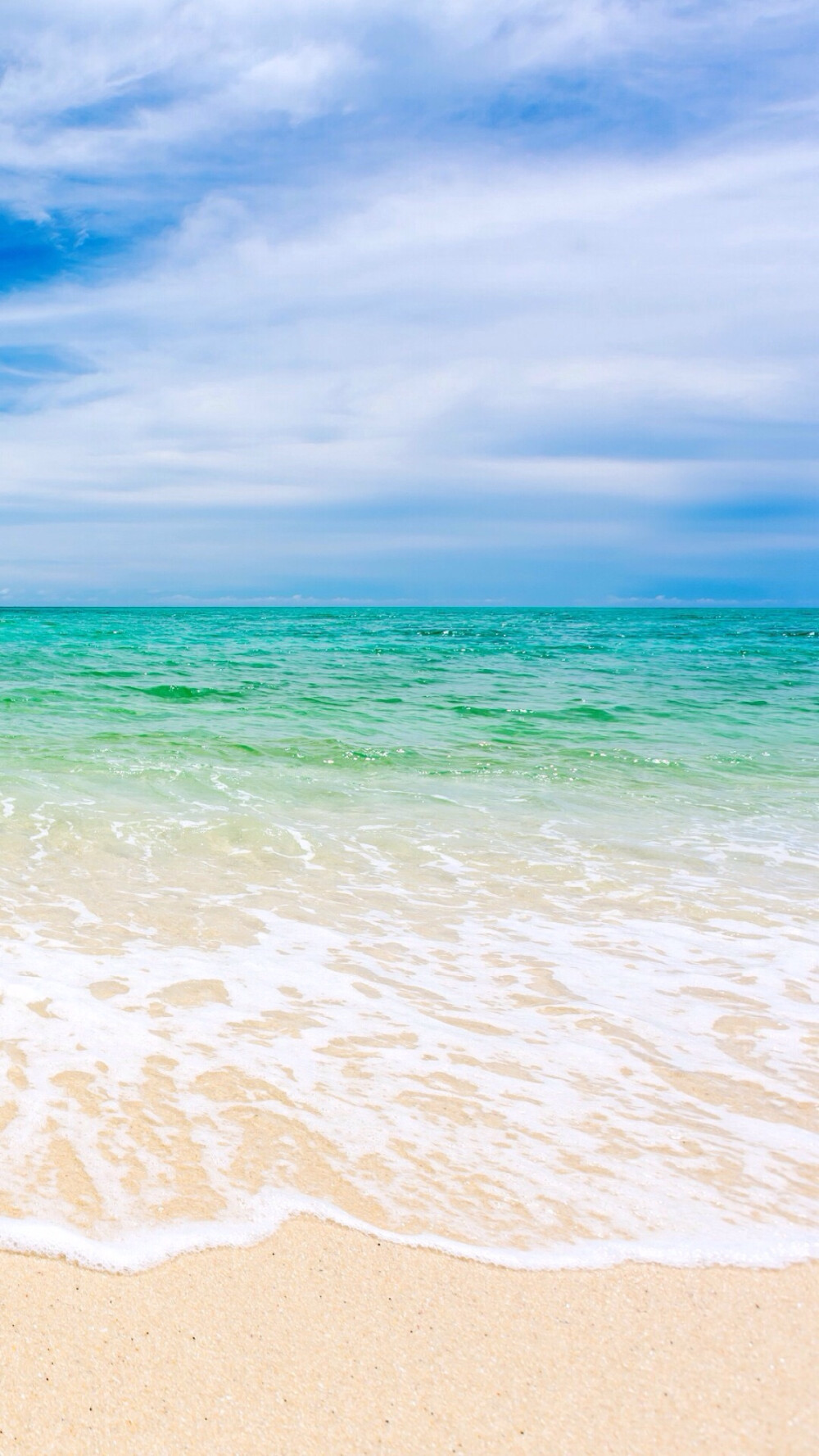 大海沙滩真实最美图片