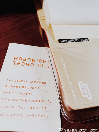 hobonichi 2015 