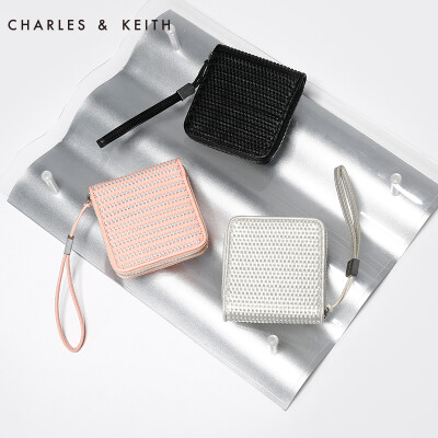 CHARLES&amp;KEITH手拿包春季手腕包糖果色小钱包女 CK610700273