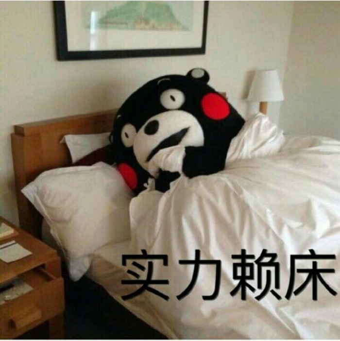 熊本熊（日语：くまモン，英语：Kumamon），官方翻译为酷ma萌，是日本熊本县的官方萌物，2011年日本吉祥物票选活动第一名，被评为日本最有名的熊。至2011年9月29日担任熊本县临时职员，2011年9月30日开始担任熊本县营业部部长（这是仅次于熊本县知事、副知事的第三最重要的职位，与熊本县宣传部长齐名）兼幸福部长，也是日本第一位吉祥物公务员。而且也蠢萌蠢萌的。