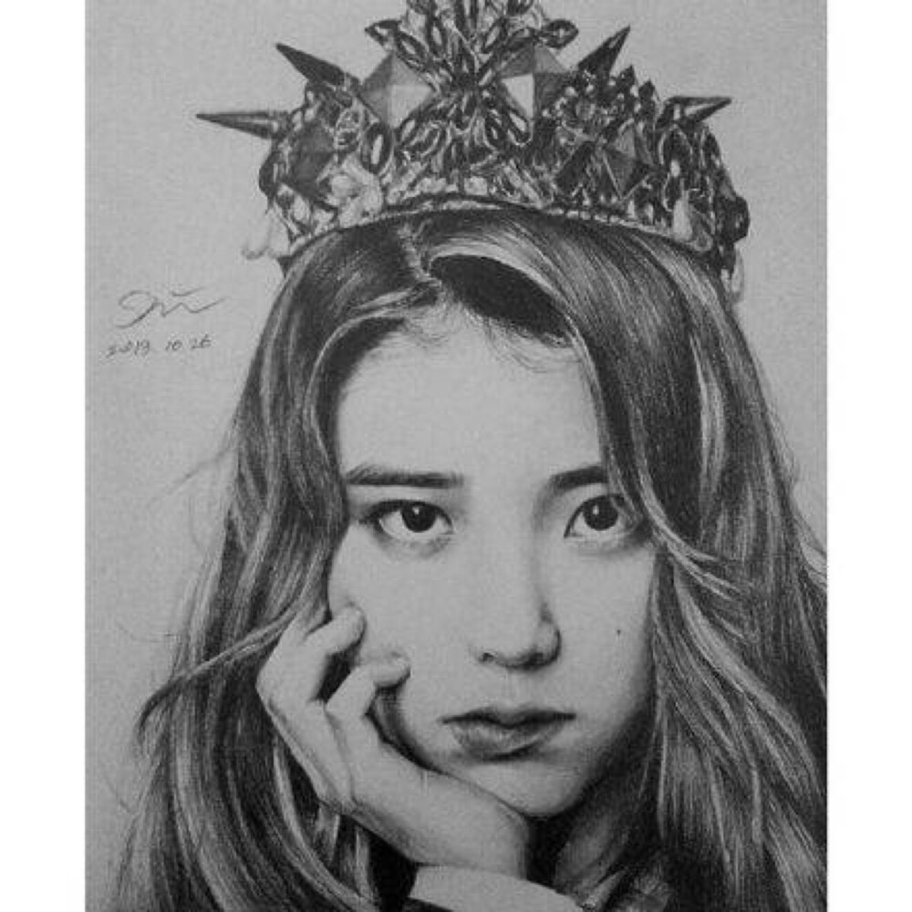 画笔下的iu