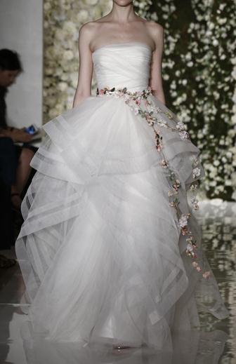 公主的礼服Reem Acra 2015秋冬