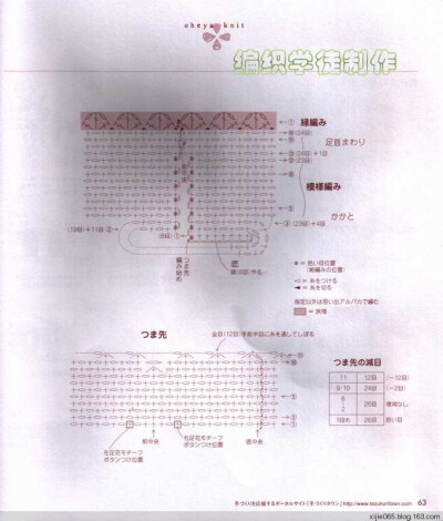 手工编织袜套（图解1）