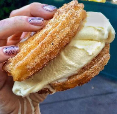 Churro Ice Cream 