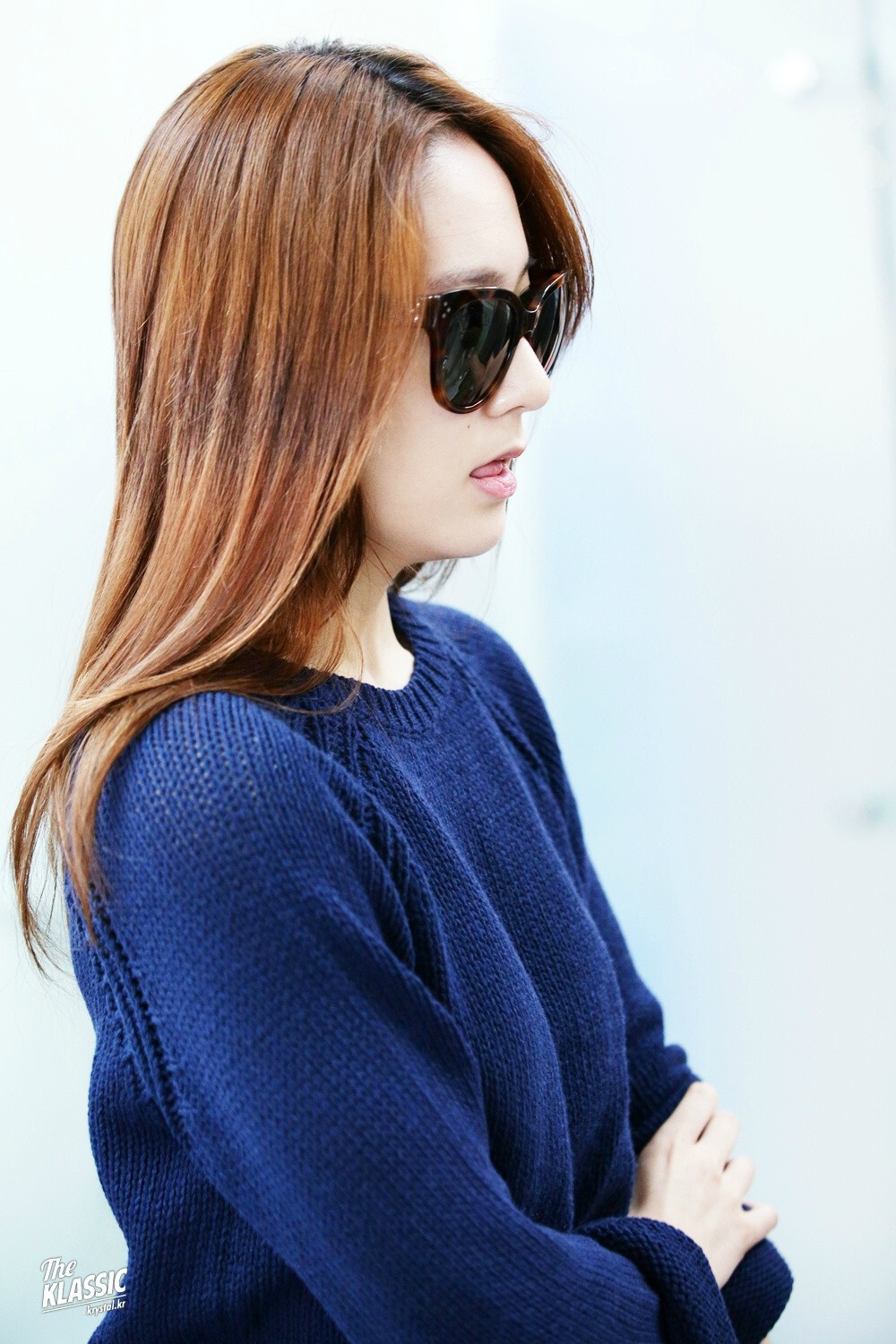 郑秀晶fxkrystal机场街拍舞台私服