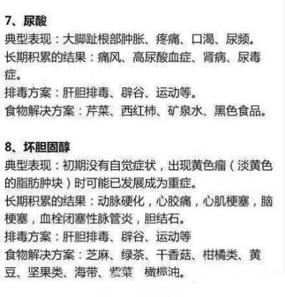 【如何清除体内毒素】必须清除体内的12大毒素，早一天看到，晚衰老一年！小伙伴们，快码起来看看吧！