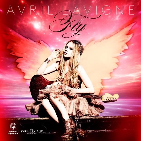 艾薇儿·拉维尼 Avril Lavigne Fly单曲封面