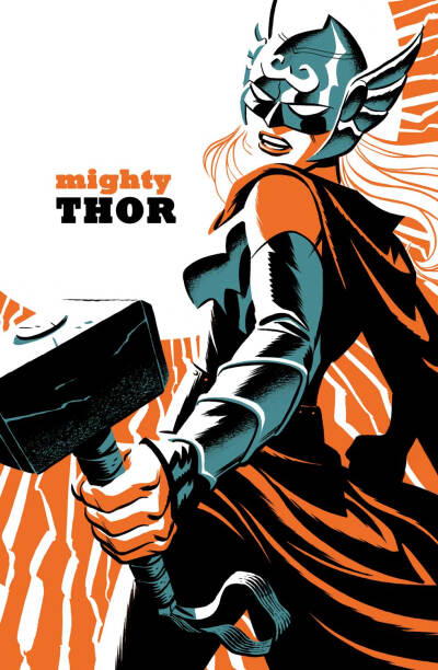 The Mighty Thor variant cover by Michael Cho