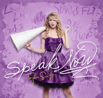 Taylor Swift Speak Now宣传图