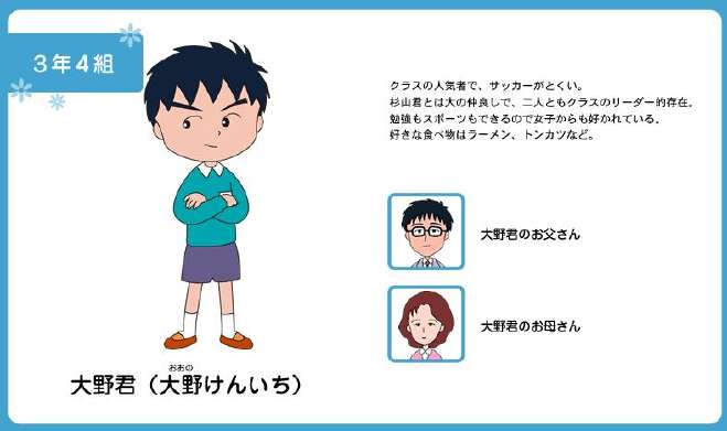 樱桃小丸子 大野健一