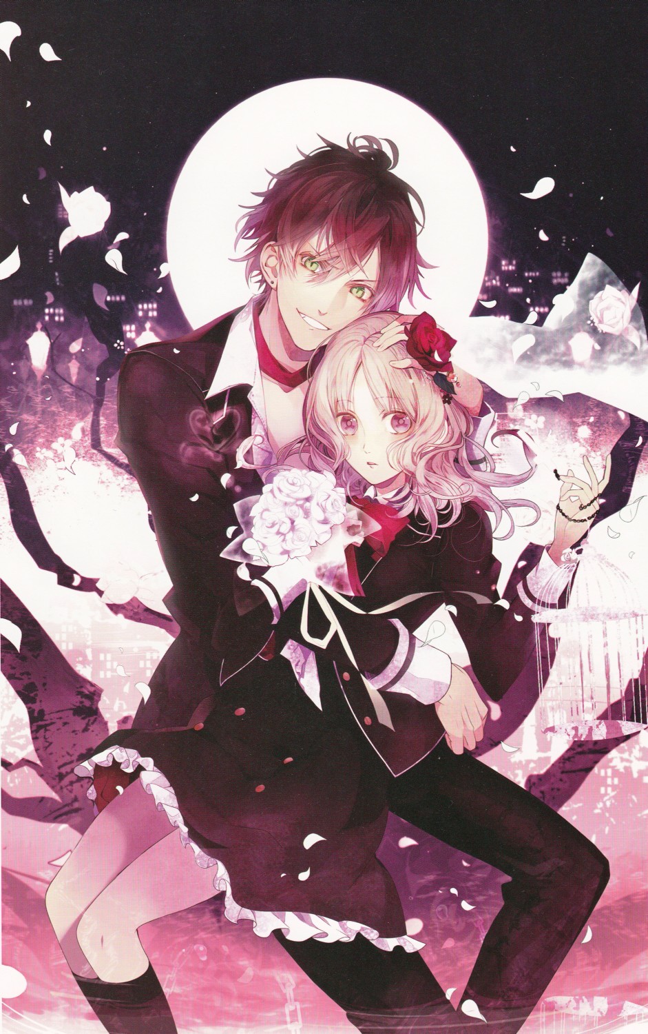 #DIABOLIK LOVERS##魔鬼恋人# 逆卷绫人×小森唯