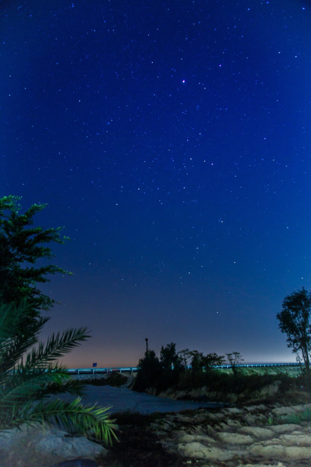 除夕夜，久违的星空