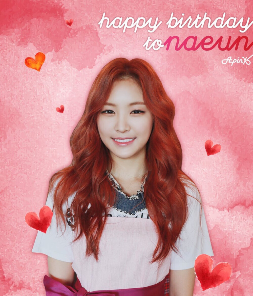 apink阿粉나孙娜恩sonnaeun160210生日图
