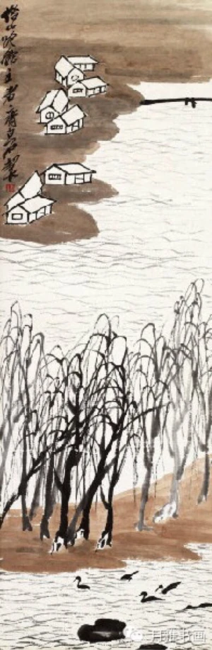 齐白石】春江水暖鸭先知- 高清图片，堆糖，美图壁纸兴趣社区