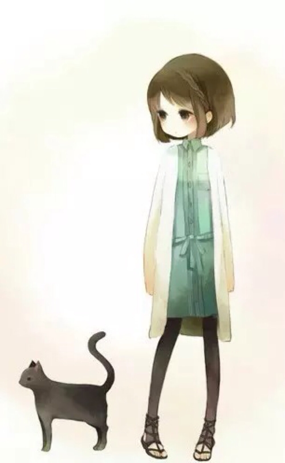 猫和女孩