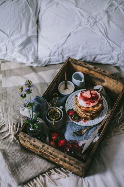 Breakfast in bed