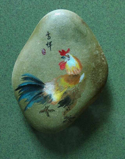 手绘石头