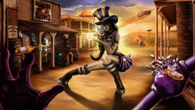 “Time for a shakedown”“现在是大搜查时间”——皮城女警 凯特琳