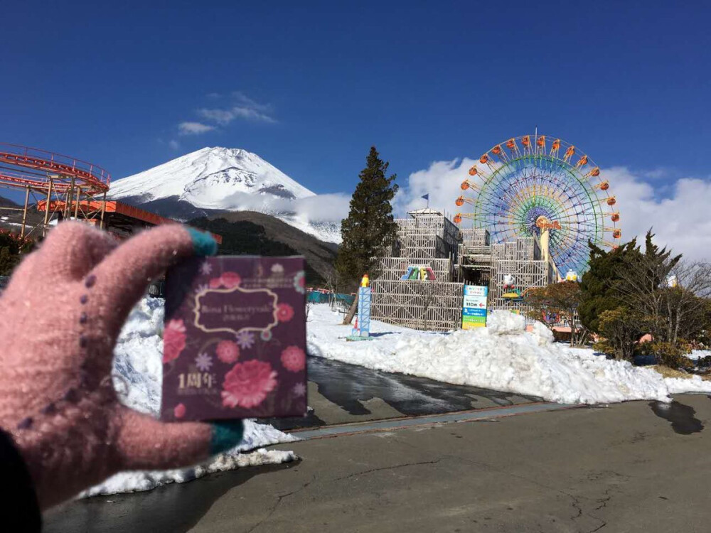 带着洛施花舍游世界[鼓掌][鼓掌]，富士山脚下聊人生