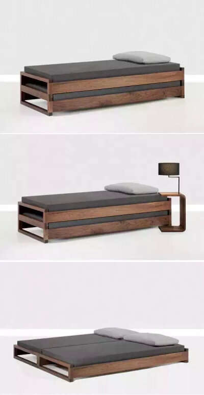 一款不浪费空间，又非常实用的，可当沙发也可做床的便捷沙发床。