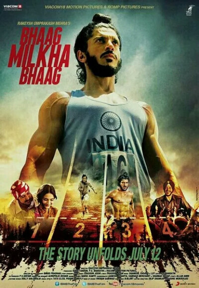 《灵魂奔跑者》
《Bhaag Milkha Bhaag》
看之前看着是人物传记类电影，感觉这3个小时自己肯定坚持不下去，但结果在不知不觉中看完了，而且给人以正能量，战胜自己，战胜自己，战胜自己。
女主索娜姆·卡普尔真是漂亮…