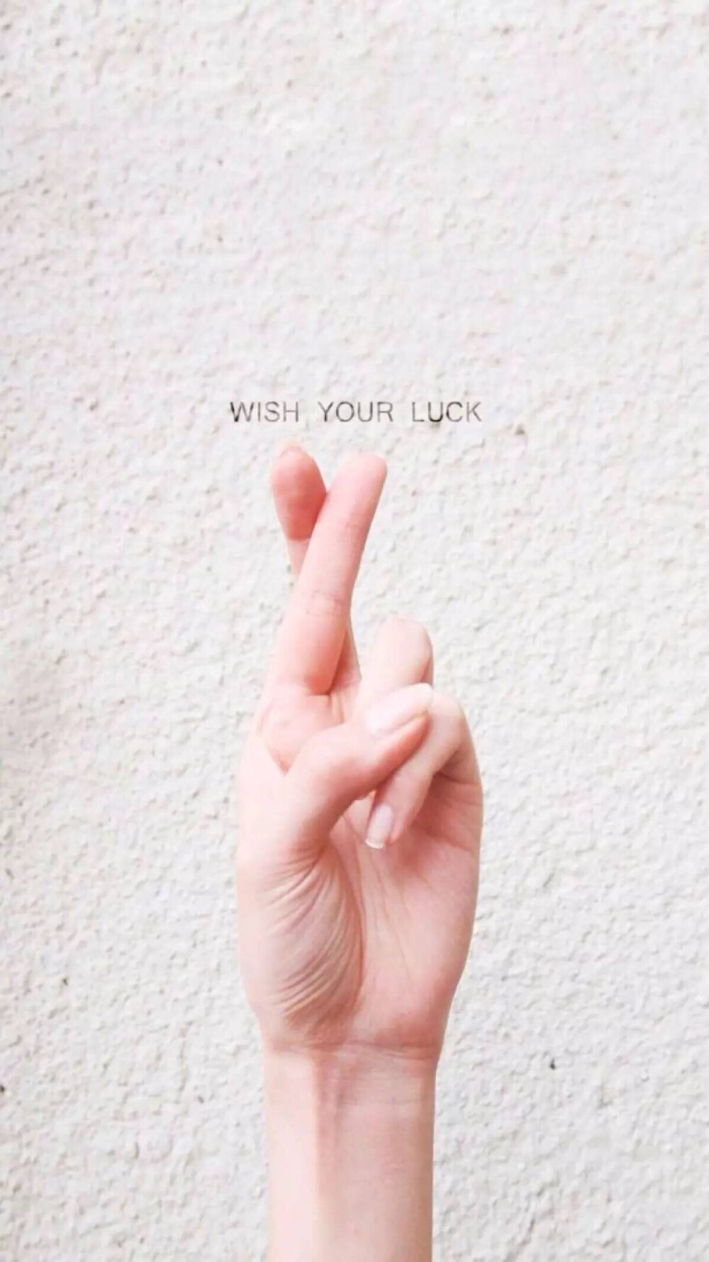 wish you luck