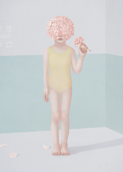 Hsiao Ron Cheng（郑晓嵘），1986年出生在台湾的插画艺术家。她的作品灰色温柔，充满着怪诞的想法，画面用色轻柔，透出淡淡的忧郁