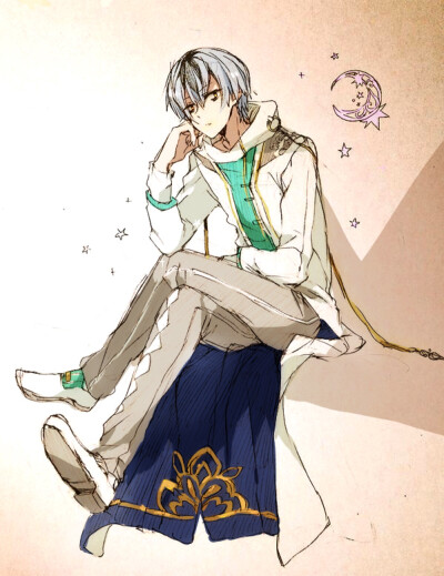 【侵删】多莱伊（月觉）梦100 少年 p站 id=14407008