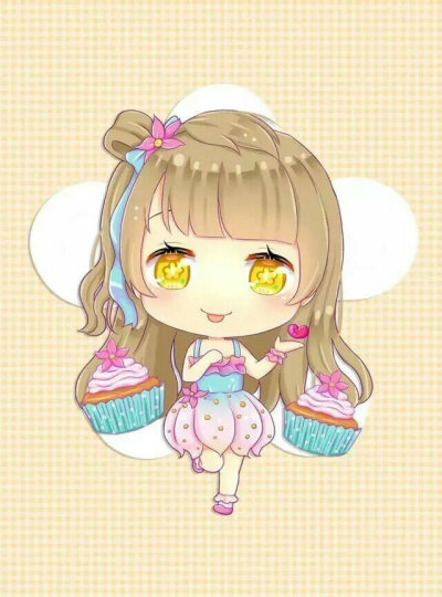 lovelive Q版 甜点 南小鸟