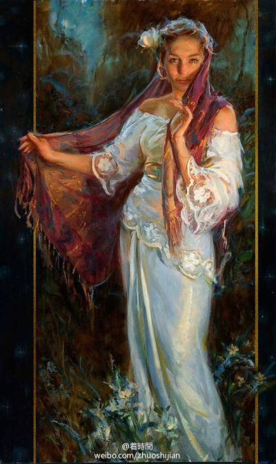 美国当代画家Daniel F.Gerhartz。