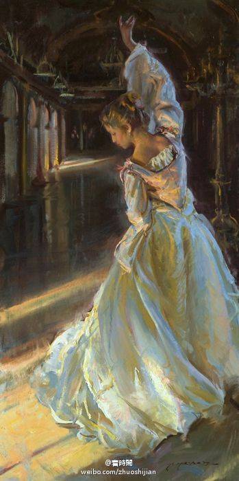 美国当代画家Daniel F.Gerhartz。