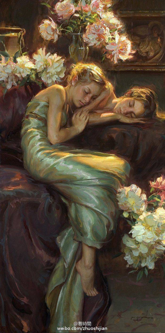 美国当代画家Daniel F.Gerhartz。