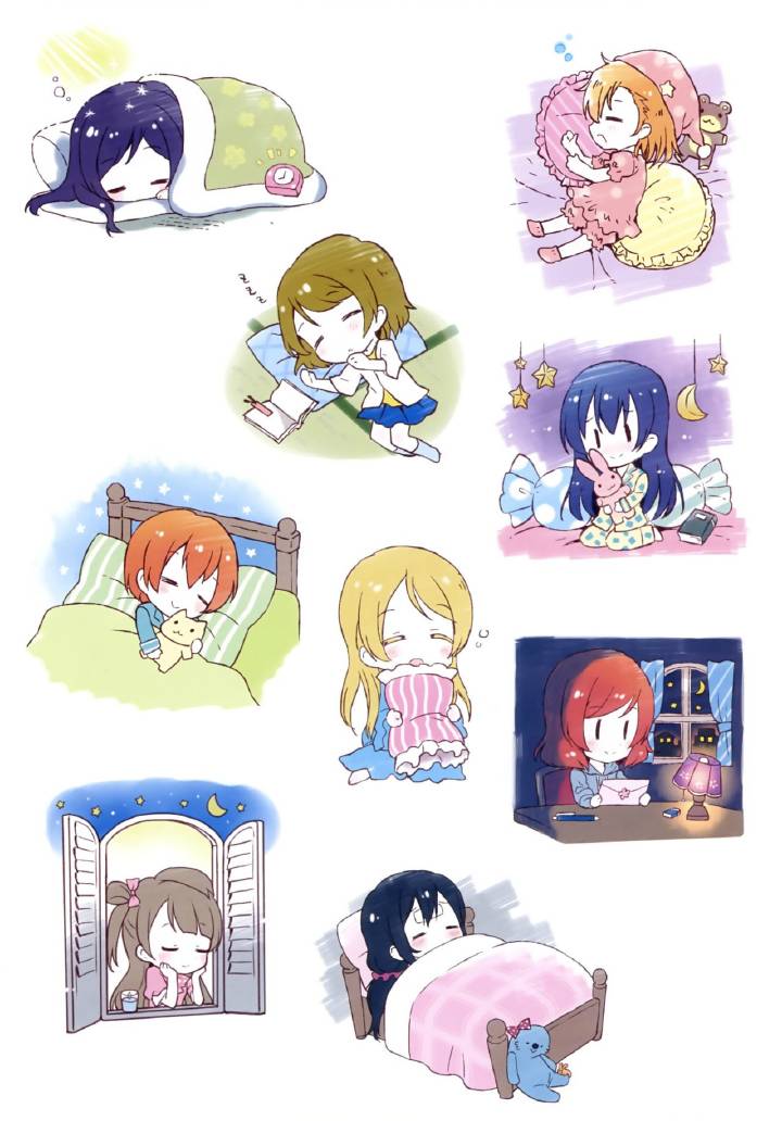 lovelive Q版 μ's