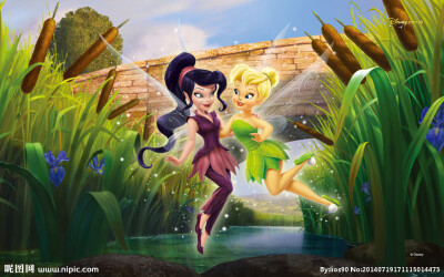 Tinker Bell 奇妙仙子精灵，迪士尼经典卡通人物