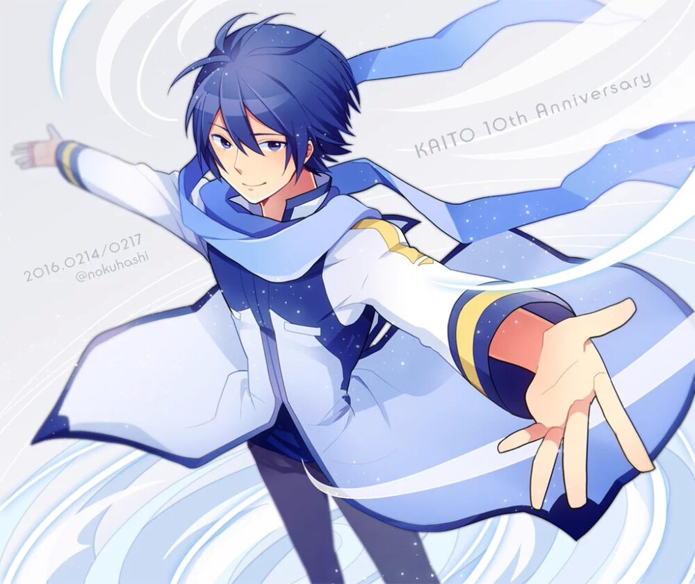 v家kaito10周年贺图