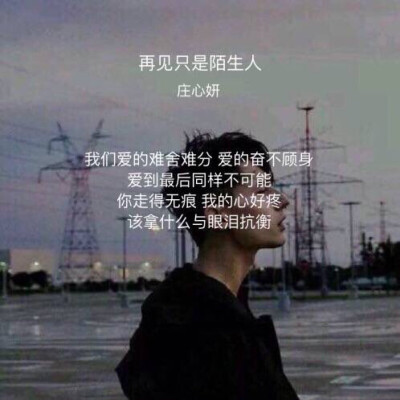 如果再见不能红着眼 是否还能红着脸