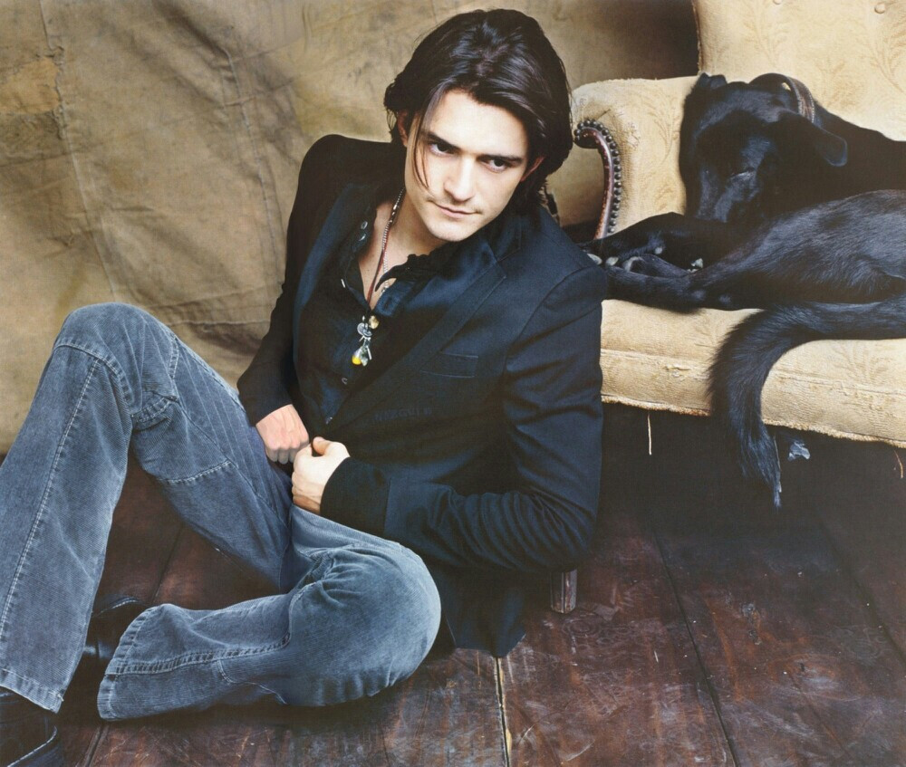 奥兰多布鲁姆 ORLANDO BLOOM 开花 2004 杂志。sidi